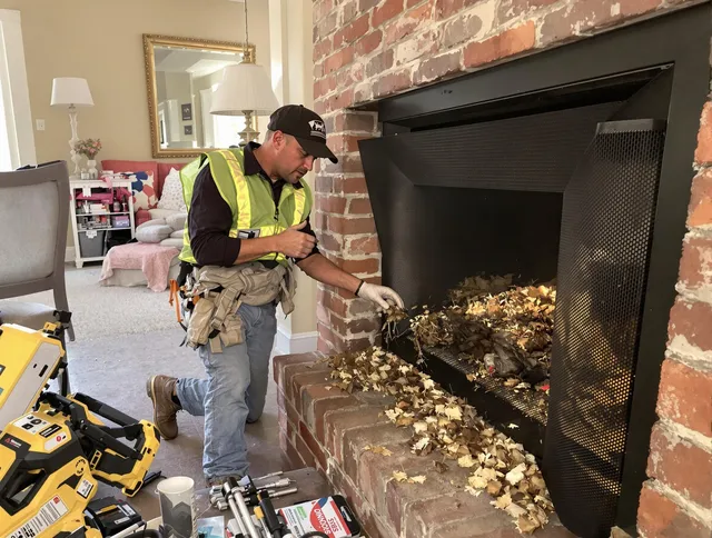 Safe screening installation by Rialto Chimney Sweep in Rialto, CA