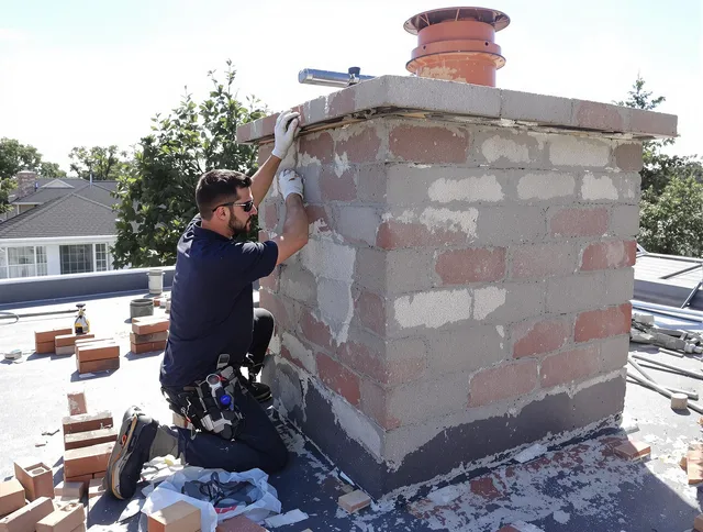 Advanced chimney repair process by Rialto Chimney Sweep in Rialto, CA